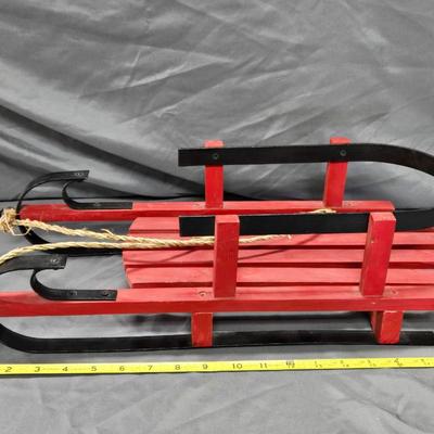 Red Christmas Sleigh