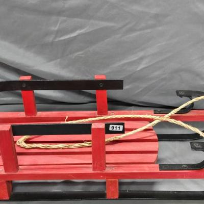 Red Christmas Sleigh