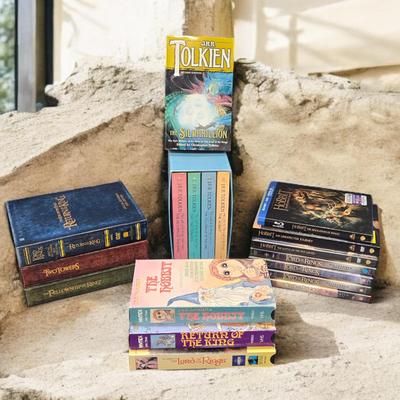 Lord of The Rings Book & Movie Bundle