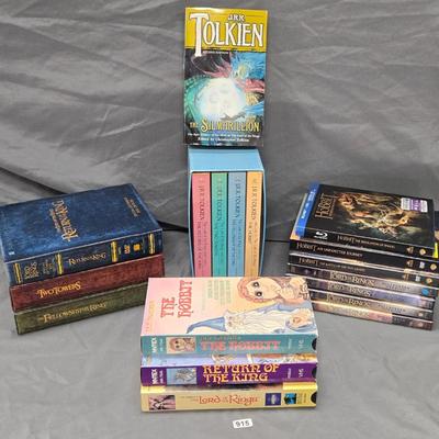 Lord of The Rings Book & Movie Bundle
