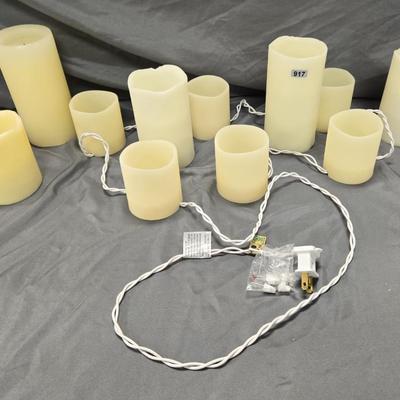 CANDLES & CANDLE LIGHTS