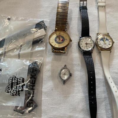 Vintage watches and watch bands