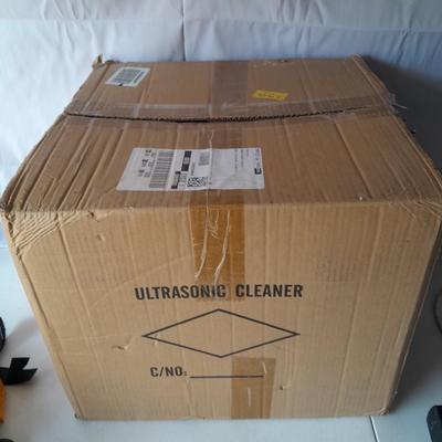 Brand new in box CO-Z Ultrasonic Cleaner with Heater and Timer, 600W 30L Digital Sonic Cavitation Machine - we opened the box!