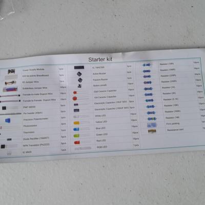 Brand new electronic repair items - 200-piece Capacitor assortment - UNIROI starter kit and more