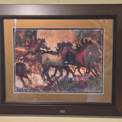 Wild Horses Framed Art