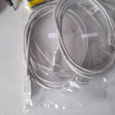 Office Supplies - Brother P-touch label printer - Photo paper - USB cords - 3 Hole punch and more