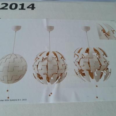 New in box - Ikea PS 2014 David Wahl design Hanging globe pendant light / lamp (3 of 3)