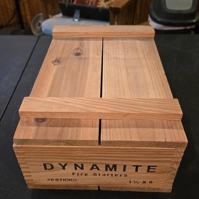 Dynamite Fire Starter Crate