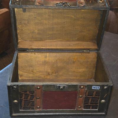 Miniature Treasure Chest Decor Box.
