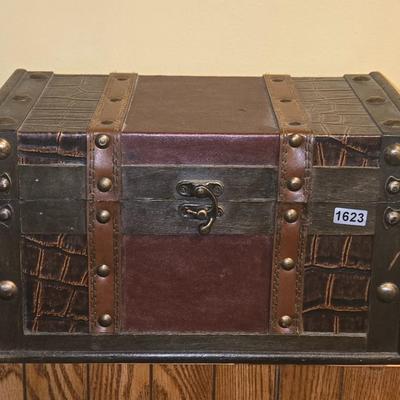 Miniature Treasure Chest Decor Box.