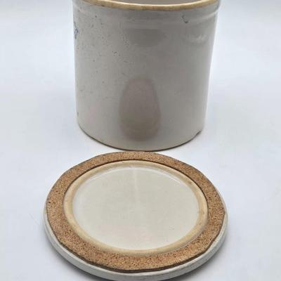 #1 Salt Glazed Crock with Lid