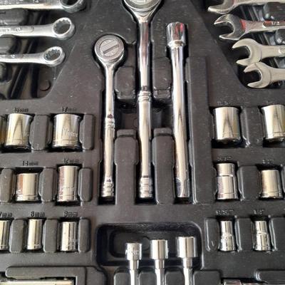 Tool set in molded box