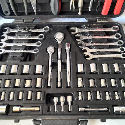 Tool set in molded box