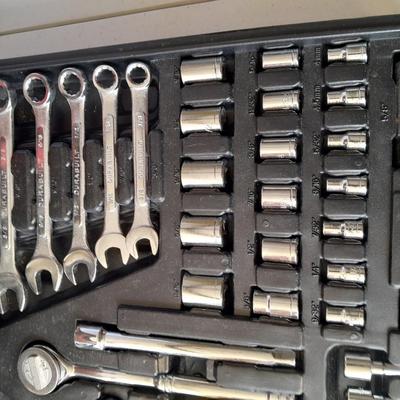 Tool set in molded box