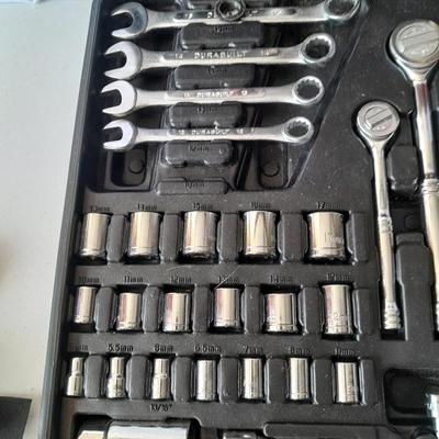 Tool set in molded box