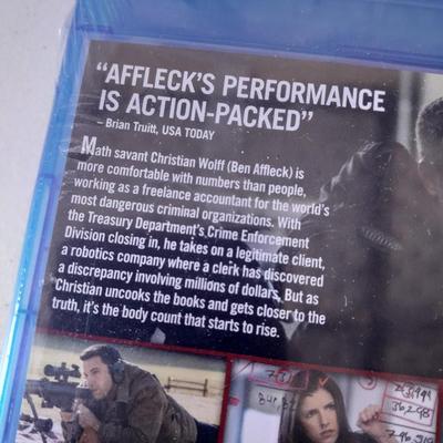 Six Blue Ray DVD movie's Some unopened! -Watchmen -Soldier - Man on Fire - The Accountant & more