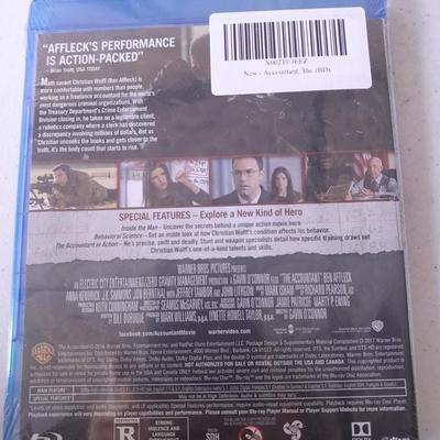 Six Blue Ray DVD movie's Some unopened! -Watchmen -Soldier - Man on Fire - The Accountant & more