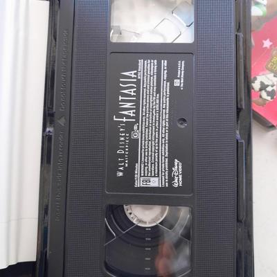 Children's DVD movies and two collectible VHS movies - Fantasia - Prince of Egypt = Toy story 2 - Despicable me 2