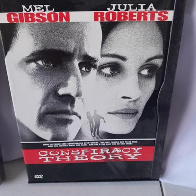 Six DVD Movies - Wanted - Good luck Chuck - The great escape - Conspiracy Theory and more