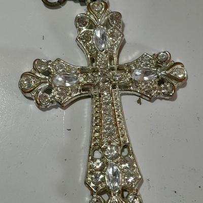 Three beaded rosaries - One is Sterling silver -