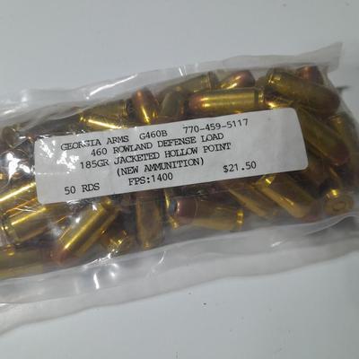 Georgia Arms 460 Roland Ammunition - 50 ROUNDS