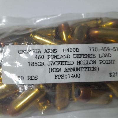 Georgia Arms 460 Roland Ammunition - 50 ROUNDS