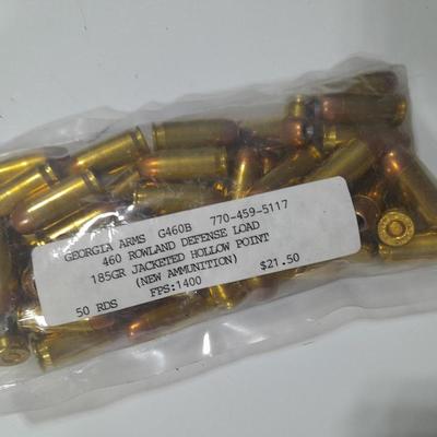 Georgia Arms 460 Roland Ammunition - 50 ROUNDS