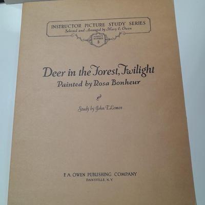 Deer in the forrest Twilight