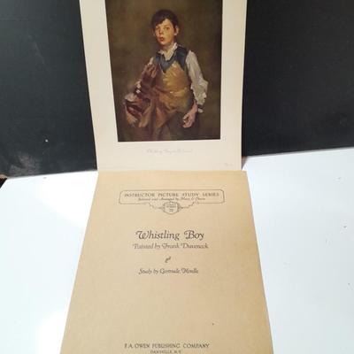 Whistling boy