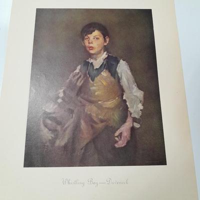 Whistling boy