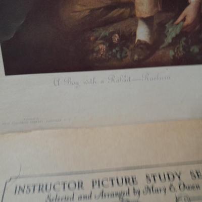 A boy with a Rabbit