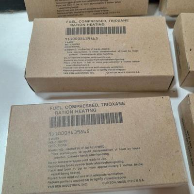 Compressed Ration heating fuel - one dozen boxes