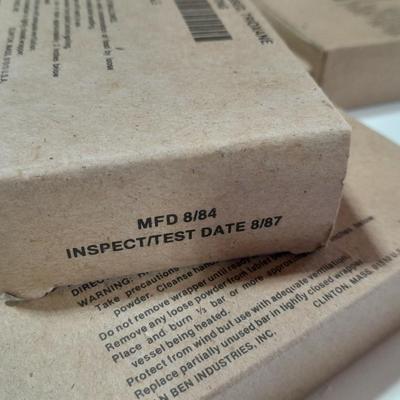 Compressed Ration heating fuel - one dozen boxes