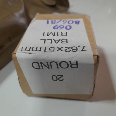 battle pack ammunition -7.62 x 51