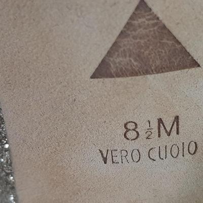 Two pair of Womens dress shoes - high heels size 8m