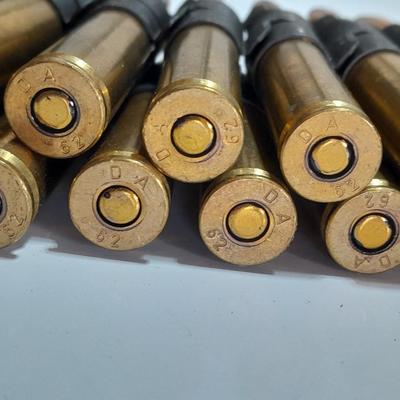 50 rounds of linked ammunition