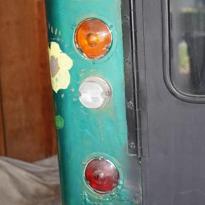 1983 AMERICAN GENERAL POSTAL TRUCK HAND DECORATED WITH FLAIR BY OWNER ORIGINAL INTERIOR