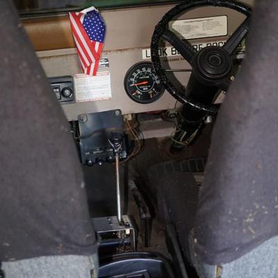 1983 AMERICAN GENERAL POSTAL TRUCK HAND DECORATED WITH FLAIR BY OWNER ORIGINAL INTERIOR