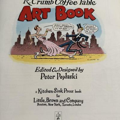 1997 Robert Crumb Artist Coffee Table Book