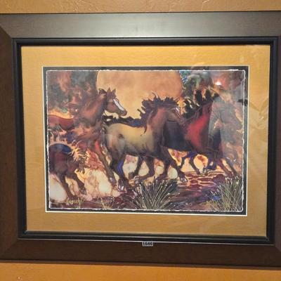 Wild Horses Framed Art