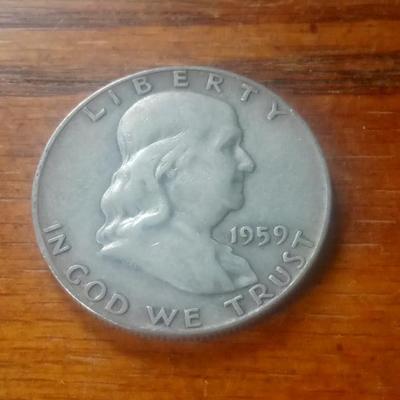 LOT 29 1959-D HALF DOLLAR