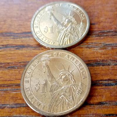LOT 32 TWO PRESIDENTIAL COINS