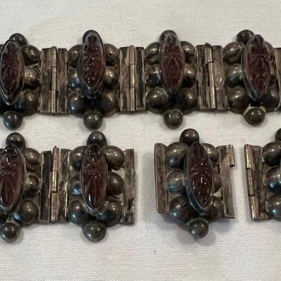 Marked/Tested .950 Silver Bracelet [65.02g]