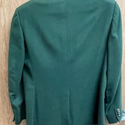Green Blazer Botany 500
