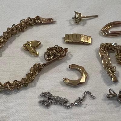 Stamped/Tested 14K Gold Assortment [8.24g]