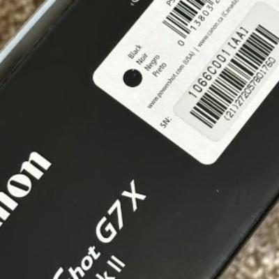 Canon Powershot g7x mark ii
