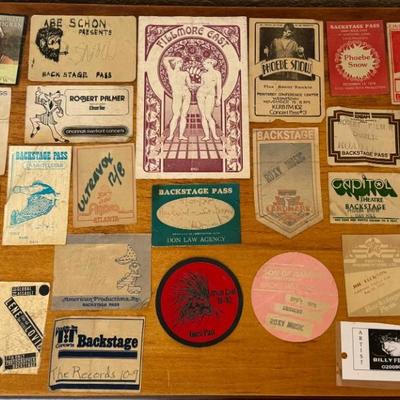 Vintage Concert Pass Assortment