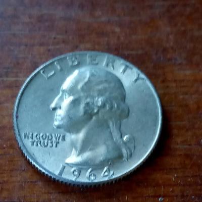 LOT 35 1964 WASHINGTON QUARTER