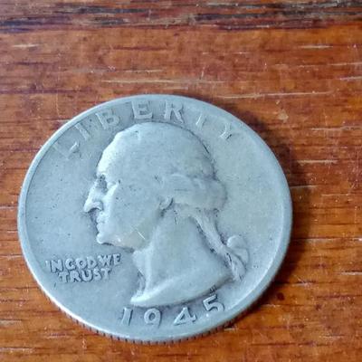 LOT 37 1945-D WASHINGTON QUARTER