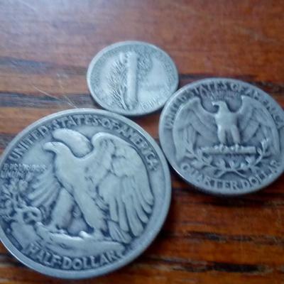 LOT 38 THREE COINS FROM 1942